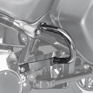 Sadelveske beskyttelsesstang egnet for Harley Davidson Sport Glide 18-24 koffertbeskyttelsesstang Craftride TG7 svart