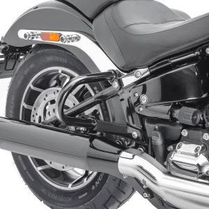 Sadelveske beskyttelsesstang egnet for Harley Davidson Sport Glide 18-24 koffertbeskyttelsesstang Craftride TG7 svart DPLB3