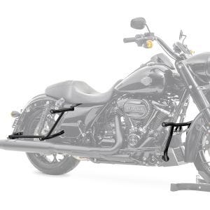Craft-bar flat-out + sidekoffert crash bar egnet for Harley Davidson Touring 14-24 Craftride SC41