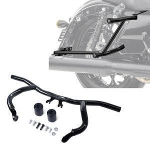 Craft bar flat-out + sidekasse crash bar egnet for Harley Davidson CVO Road Glide 18-22 Craftride SC42