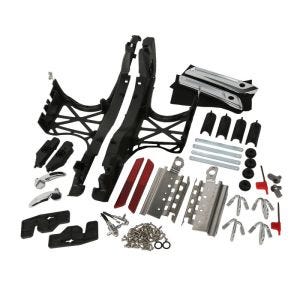 Scharnier-Set für Harley-Davidson Street Glide 14-20 Seitenkoffer Harte Satteltaschen Craftride_1