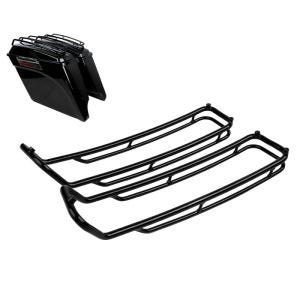 Sidekasse toppskinne som passer for Harley Davidson Touring 93-13 svart Craftride
