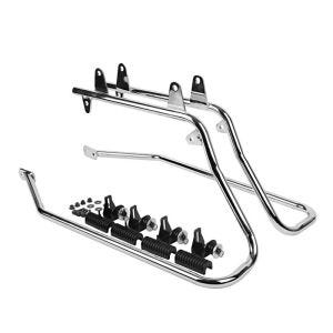 Sideveskeholder egnet for Harley Davidson Softail modeller 1986-2017 krom Craftride