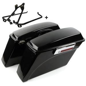 Seitenkoffer für Harley Davidson Electra Glide Standard 09-10 mit Kofferträger BC_0