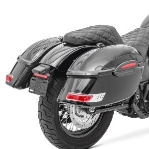 Sideveske sett passende for Suzuki Intruder VL 1500 / 250 LC Craftride Delaware 33Ltr svart