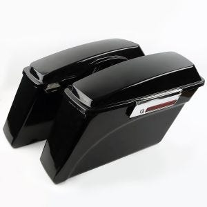 Sideveske som passer for Harley Davidson Road King Classic (FLHRC/I) 98-13 svart Craftride
