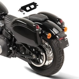Seitenkoffer für Harley Davidson Softail Standard 2020 Halter abnehmbar Satteltasche Nebraska_0
