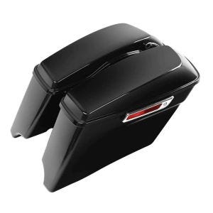 Sideveske som passer for Harley Davidson CVO Street Glide 14-22 Craftride Stretched SC2 svart