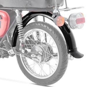 Bakskjerm egnet for Simson S70 S51 S50 bakhjulsskjerm Fender Craftride svart DPL1 NYHET
