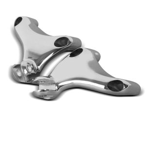 Pillion fotstøtteholder egnet for Harley Davidson Sportster 883 R Roadster 04-13 krom Craftride