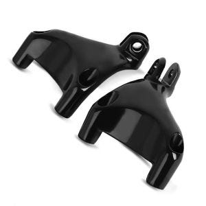 Pillion fotstøtteholder egnet for Harley Davidson Sportster 883 R Roadster 04-13 svart Craftride