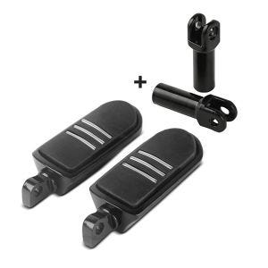 Sozius Fussrasten Set für Harley Davidson Softail Slim 12-17 mit Fussrastenhalter Craftride S-C1_1