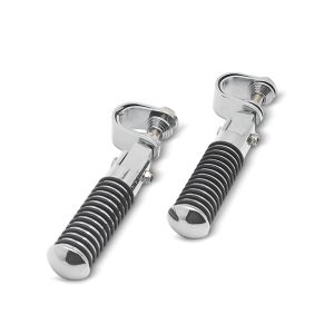 Crash bar fotstøtter egnet for Royal Enfield Interceptor 650 / Meteor 350 Craftride VP2 krom