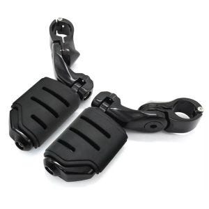 Crash bar fotstøtter med brakett egnet for Royal Enfield Meteor 350 Craftride FR5 svart