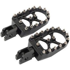 Førerfotstøtter egnet for Harley Davidson Breakout 114 18-20 Førerfotstøtter Craftride FR4 svart