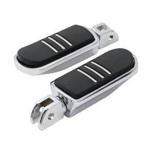 Førerfotstøtter egnet for Harley Davidson Breakout 18-19 Craftride ST7 krom