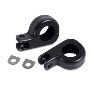 Fotstøtteholder HF1 egnet for crashbars 32mm matt sort Craftride