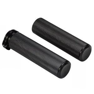 Styrehåndtak 1" CNC aluminium egnet for Harley Davidson Sportster 883 / Custom / Low Craftride HG7 svart