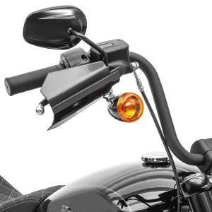 Håndbeskyttere motorsykkel Craftride svart DK3010