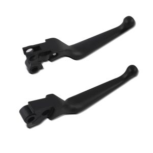 Bremsespak og clutchspaksett Grep egnet for Harley Davidson Dyna Street Bob 06-17 svart Craftride DPLB