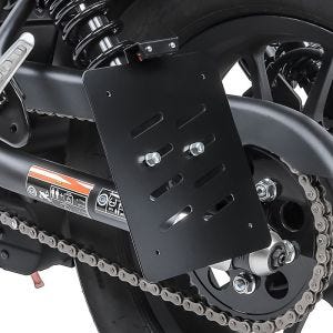 Nummerskiltholder motorsykkel Craftride svart DK989