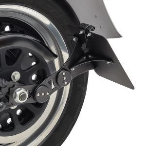 Sideskiltholder som passer til Harley Davidson Softail 08-17 sort