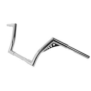 Styre med TÜV dele sertifikat Ape Hanger Fat B2 1-1/4" høyde 10" egnet for Harley Davidson V-Rod / Muscle Craftride krom