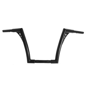 Styre med TÜV dele sertifikat Ape Hanger Fat B2 1-1/4" høyde 12" egnet for Harley Davidson Craftride Black