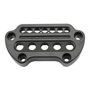 Styreklemme egnet for Harley Davidson Sportster 1200 Nightster 08-12 med indikatorlyssokkel Craftride svart