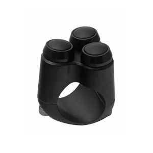 Styreknapp med 3 knapper egnet for 22 mm styre Craftride Switch svart