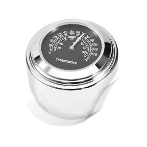 Styretermometer egnet for Honda NC 750 S / 750 X Craftride med svart styreholder
