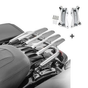Gepäckträger und Montagekit für Harley Touring 09-13 Craftride XB chrom_1