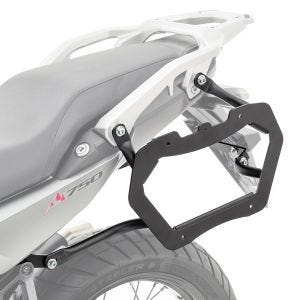 Koffertstativ egnet for Honda Transalp 750 23-24 Bagtecs SLP for aluminiumskofferter og salvesker