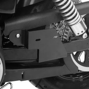 Sadelveskeholder som passer til Harley Davidson Dyna 96-17 svingarmsveskeholder