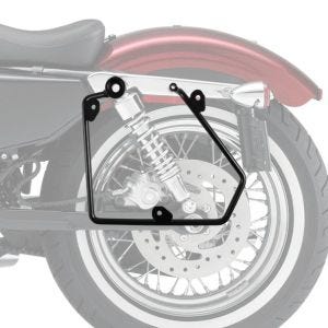 Sadelveskeholder passende for Harley Davidson Sportster 95-15 venstre spacer SHL Craftride