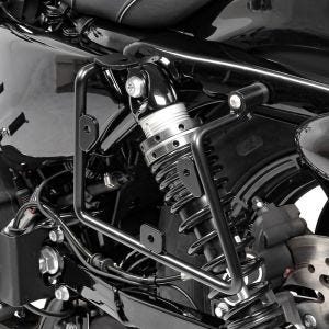 Sadelveskeholder passende for Harley Davidson Sportster 883 Iron 16-20 venstre Craftride