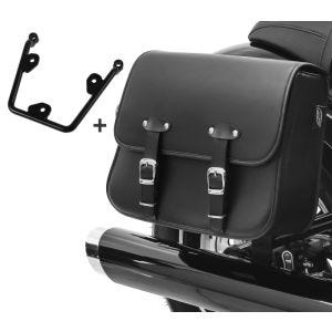 Salveske med holder passer til Yamaha XV 950/ R 14-20 Laredo 20l høyre Craftride