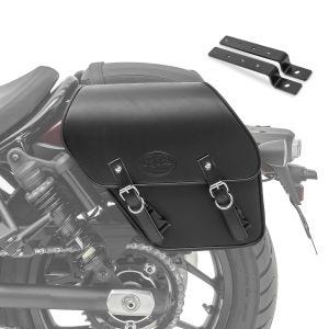 Salveske + holder egnet for Indian Scout / Bobber Fargo left Craftride