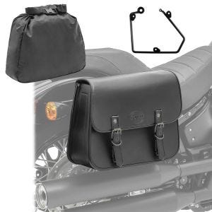 Salveske med holder egnet for choppers / custom sykler 16-20 høyre Laredo 20l Craftride