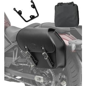 Salveske med holder passer til Kawasaki Vulcan S / Cafe 15-24 Fargo 13l venstre sideveske Craftride