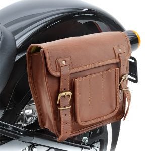 Motorrad Satteltasche Craftride SV4 Vintage Tasche 6Ltr in braun_1