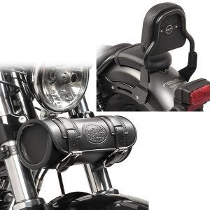 Set Werkzeugtasche + Sissy Bar XS3 für Honda Rebel 500 17-21 Craftride Elgin_1