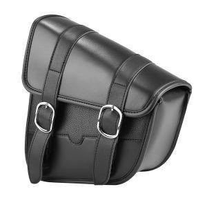 Svingarmsveske venstre egnet for Harley Davidson Softail 00-17 salveske Craftride HT31 svart