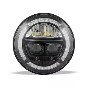 Frontlykt egnet for Harley Davidson Craftride F10 LED-hovedlys 7" tommer