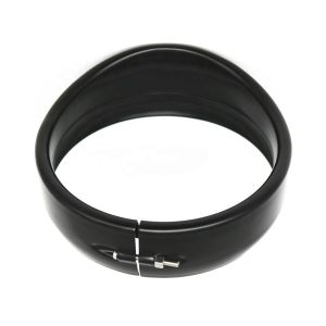 Frontlysring 5,75" egnet for Harley Davidson Sportster 883 Hugger / Iron lampering dekorativ ring SR1 Craftride svart