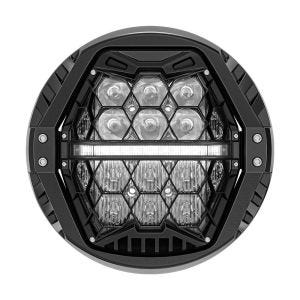 Frontlykt egnet for Harley Davidson Freewheeler 14-24 Craftride BF5 LED frontlykt 7" svart