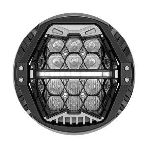 Hovedlykt egnet for Harley Davidson Road King 94-23 Craftride BF5 LED hovedlykt 7" krom