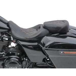 Gel sete motorsykkel Craftride DK4468 svart