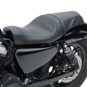 Doppel Sitzbank für Harley Davidson Sportster 04-20 Sitz Fahrer Beifahrer BL Craftride_0