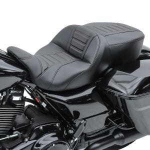 Motorrad Sitzbank Craftride TG3 Sitz für Harley Davidson Touring 09-20 schwarz_1